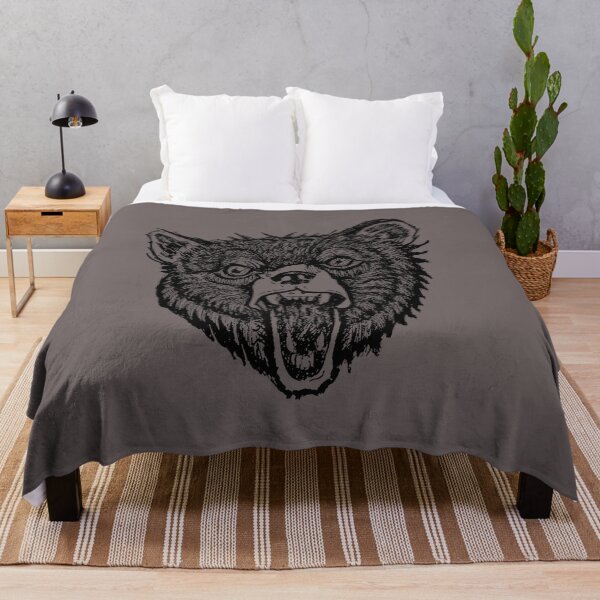 Item preview, Roaring Bear | Wild Nature Art | Wild Predator Illustration designed and sold by Half Mess.