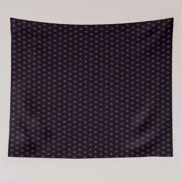 Item preview, Magenta Surprised Ghost Happy Halloween Text Design designed and sold by pattern-archive.