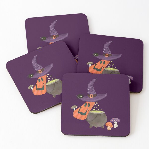 Item preview, Brew Can Do It | Witchy Pumpkin Cauldron designed and sold by Sagi Jane Art.