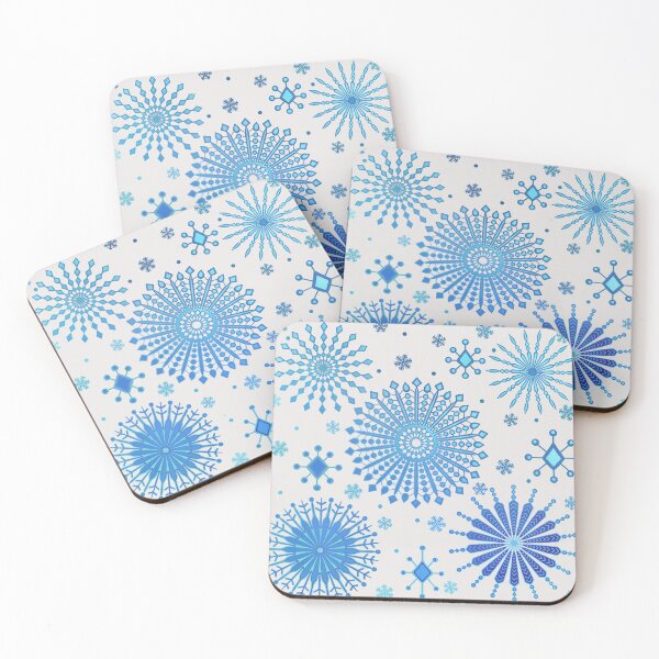 Item preview, Blue Snowflake Pattern  designed and sold by JaygiesDesign.