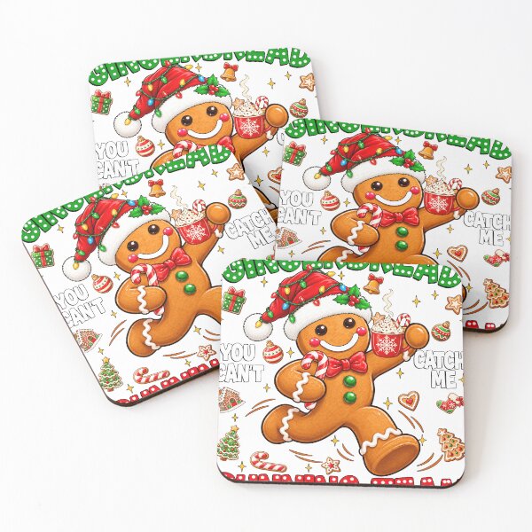 Item preview, Gingerbread You Cant Catch Me Running Team Funny Christmas Runner designed and sold by varin-studio.