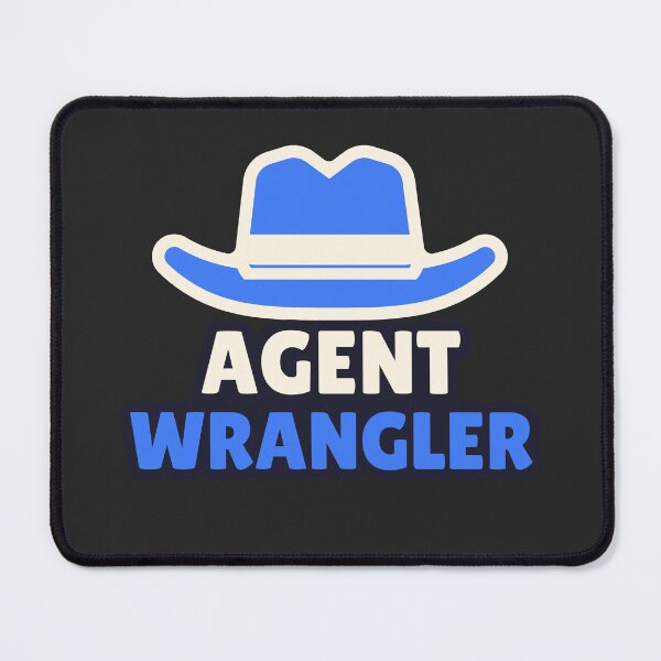 Item preview, Agent Wrangler Sticker - AI Coding Agent Cowboy Hat designed and sold by Stick Erify.