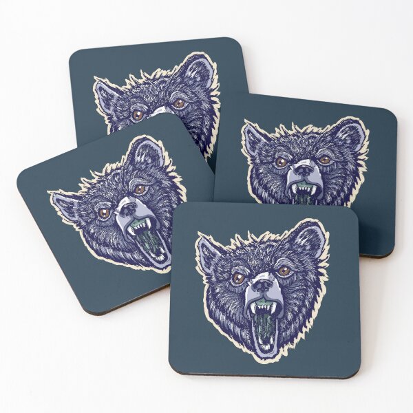 Item preview, Roaring Bear | Wild Nature Art | Wild Predator Illustration designed and sold by Half Mess.