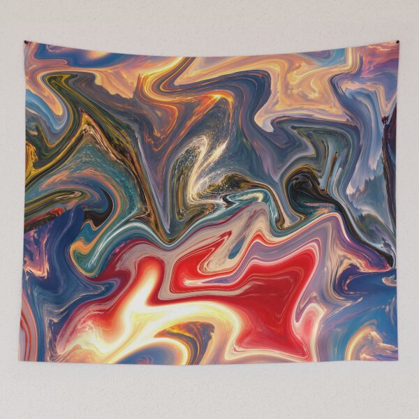 Item preview, A vibrant, fluid dreamscape designed and sold by Sigtrix.