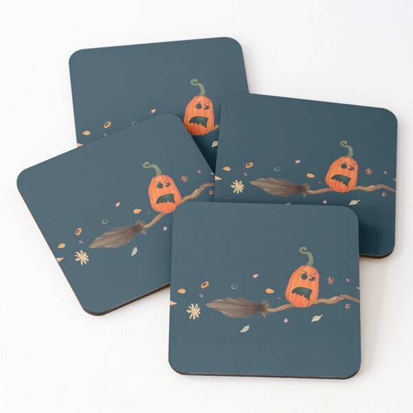 Item preview, Pumpkin on the Fly | Flying Halloween Pumpkin designed and sold by Sagi Jane Art.