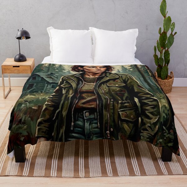 Item preview, Forest Survival Hunt Final Girl Fine Art Tribute designed and sold by Art's Diner.