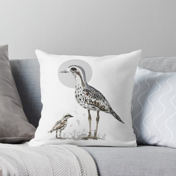 Item preview, Bush Stone-curlew and Chick designed and sold by Karin Taylor.