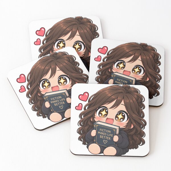 Item preview, Books Chibi Girl Fiction designed and sold by emmeshop98.