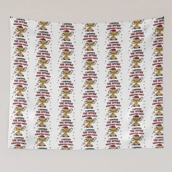 Item preview, Ugly Christmas Sweater for Work Office Party Survivor designed and sold by sdcreations210.