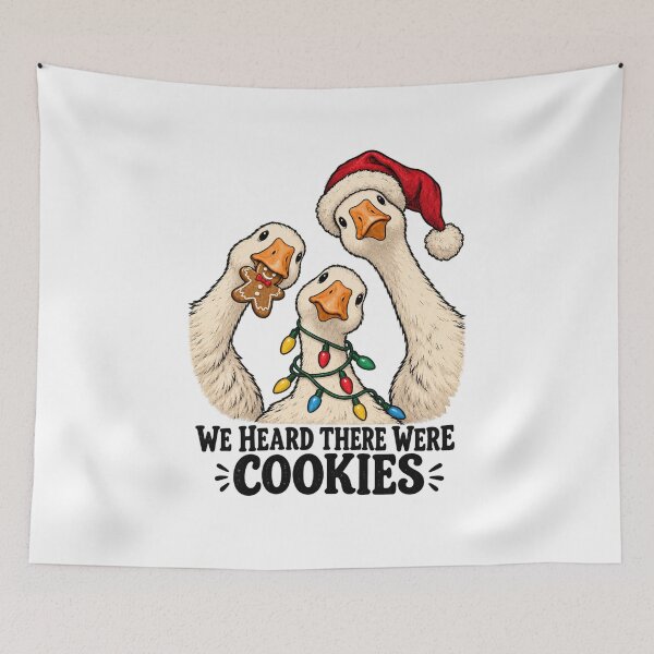 Item preview, Christmas Goose Trio with Cookie and Lights designed and sold by Denenberg Jardel.