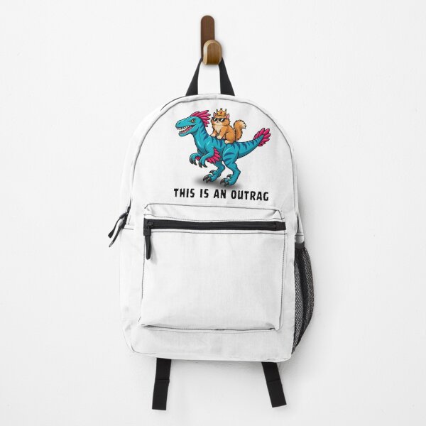 Item preview, Cool Cat Riding Dinosaur Funny Animal Graphic designed and sold by tarzbol.