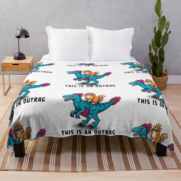 Item preview, Cool Cat Riding Dinosaur Funny Animal Graphic designed and sold by tarzbol.