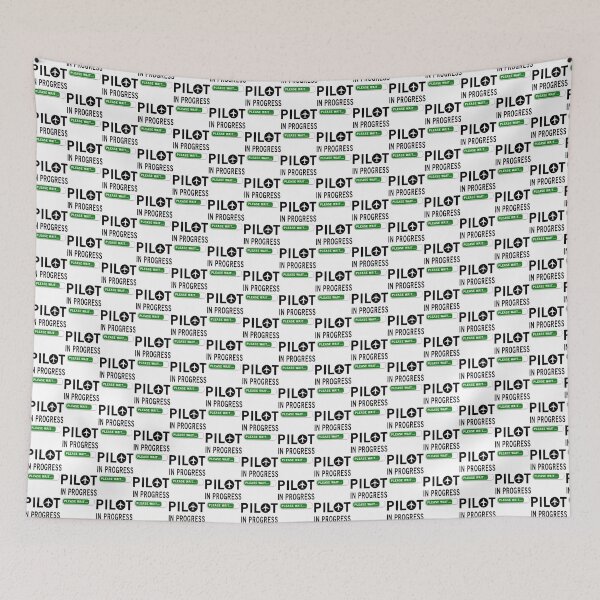 Item preview, Pilot In Progress Please Wait Funny Aviation Design for Flight Enthusiasts designed and sold by Falastar.