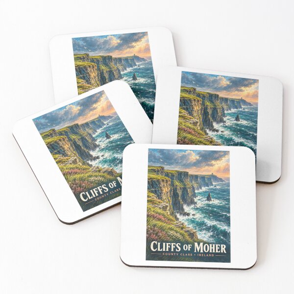 Item preview, Cliffs of Moher - Ireland designed and sold by Sketch-Shack.