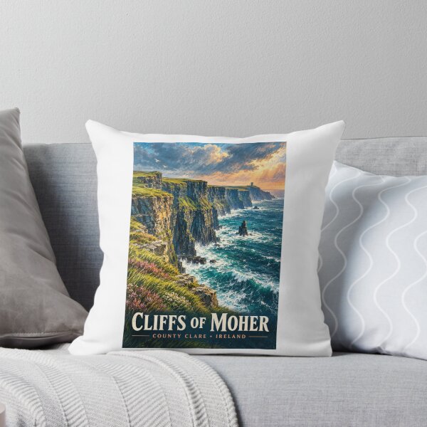 Item preview, Cliffs of Moher - Ireland designed and sold by Sketch-Shack.