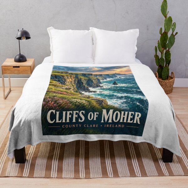 Item preview, Cliffs of Moher - Ireland designed and sold by Sketch-Shack.