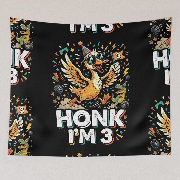 Item preview, Honk I'm 3 Birthday designed and sold by Art-Max.