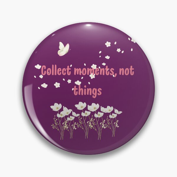Item preview, Collect moments not things - Aesthetic Quote Mug and Gift Design designed and sold by Mekamo.