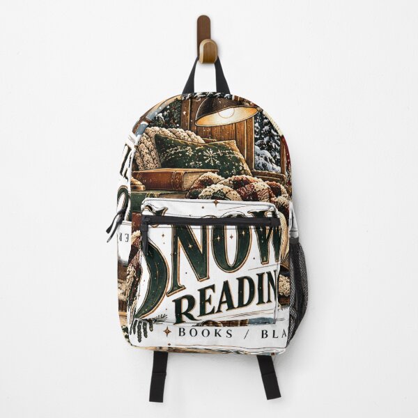 Item preview, Snowbound Reading Society Cozy Winter Bookish Graphic designed and sold by pradeepvisuals.