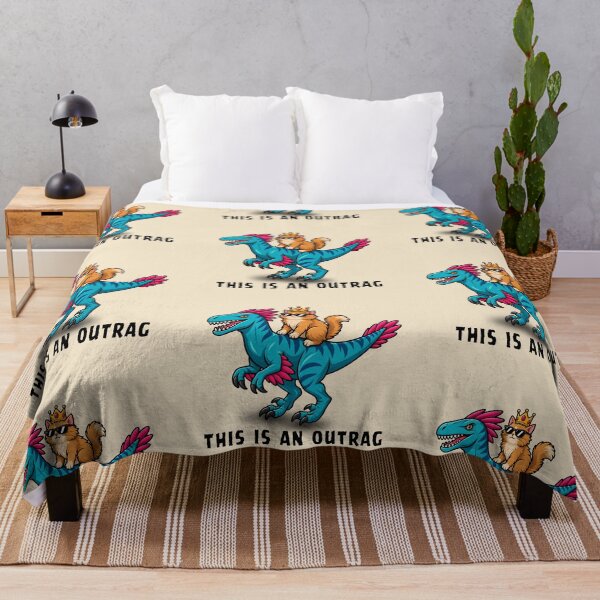 Item preview, Cool Cat Riding Dinosaur Funny Animal Graphic designed and sold by tarzbol.