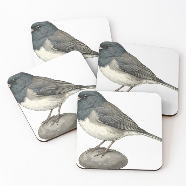 Item preview, Vintage Naturalist Dark Eyed Junco - Antique Winter Bird Art designed and sold by Catch333.
