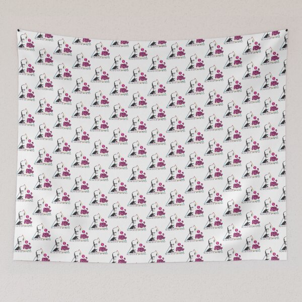 Item preview, Pink Freud Funny Pink Floyd Inspired Psychedelic Design designed and sold by ELMUNDOKIDS.
