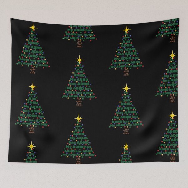 Item preview, My ADHD has ADHD Funny ADHD Christmas Tree designed and sold by T-version.