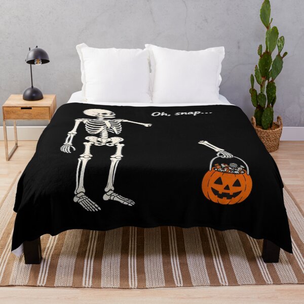Item preview, Oh Snap Skeleton Halloween Pun designed and sold by GiaoCalonas.