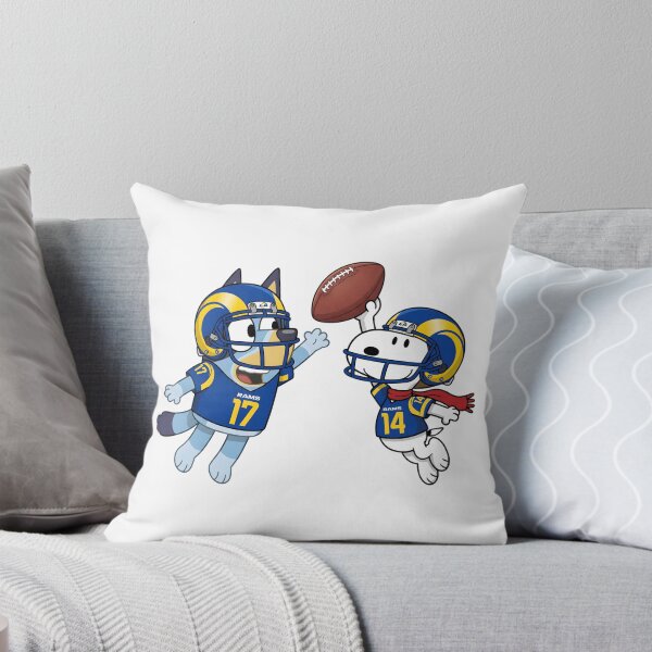 Item preview, Bluey And Snoopy Los Angeles Chargers Football Catch Game Day designed and sold by DamianRoy88.