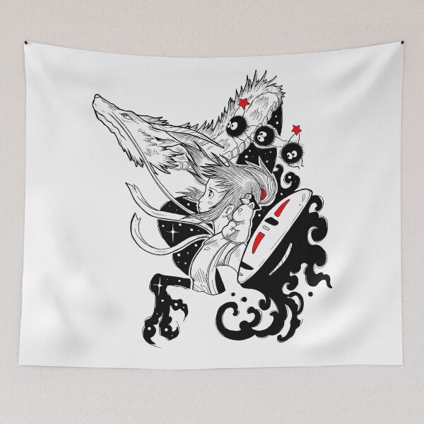 Item preview, kawaii art girl [[kiki's]] spirits -%[ghiblis]%- dragon aways  designed and sold by Hydraart13.