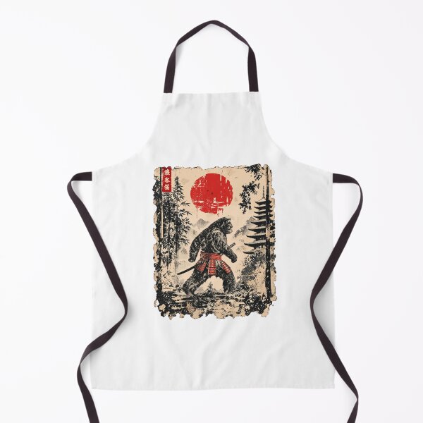 Item preview, Ronin Gato Samurai Japonés Ukiyo-e Guerrero designed and sold by Designart68.