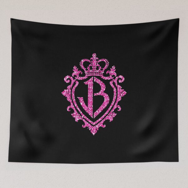 Item preview, Pink Glitter Monogram Crest designed and sold by Gloria-Hall.
