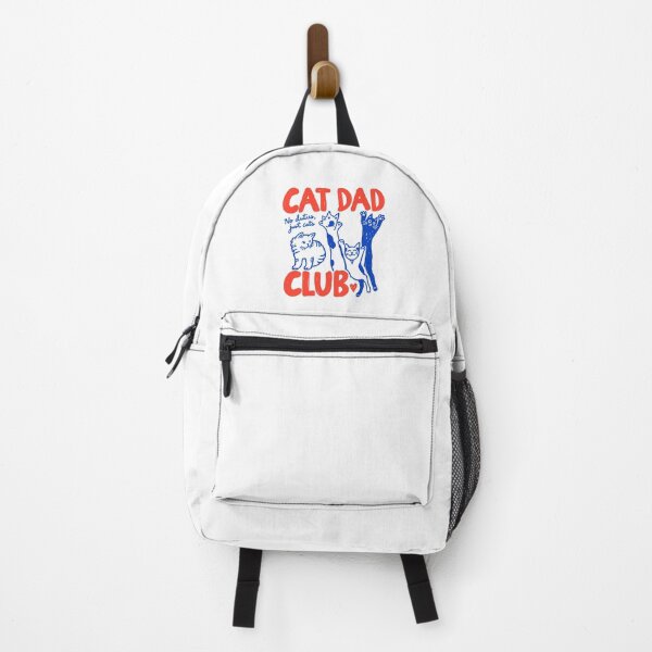 Item preview, Cat Dad Club No Duties Just Cats Cute Blue e Line Art designed and sold by Designart68.