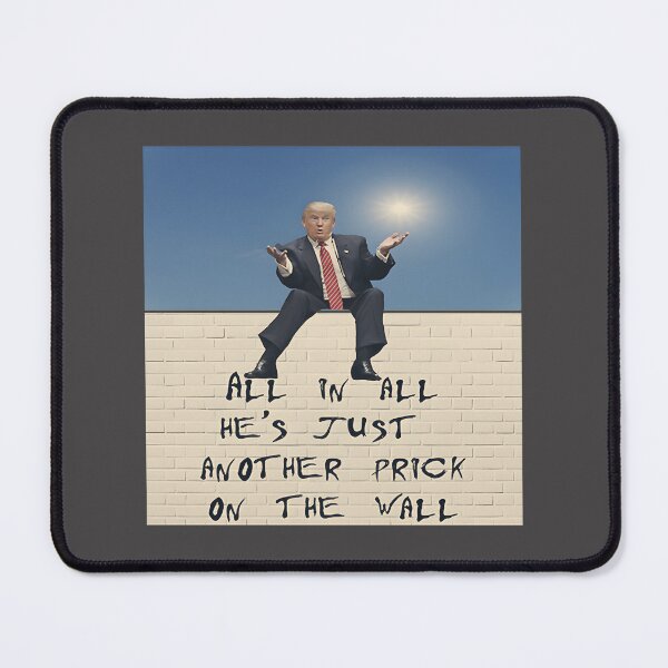 Item preview, Funny Anti Trump Political Satire Design Inspired by Classic Rock Style designed and sold by ELMUNDOKIDS.