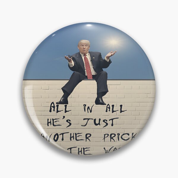 Item preview, Funny Anti Trump Political Satire Design Inspired by Classic Rock Style designed and sold by ELMUNDOKIDS.