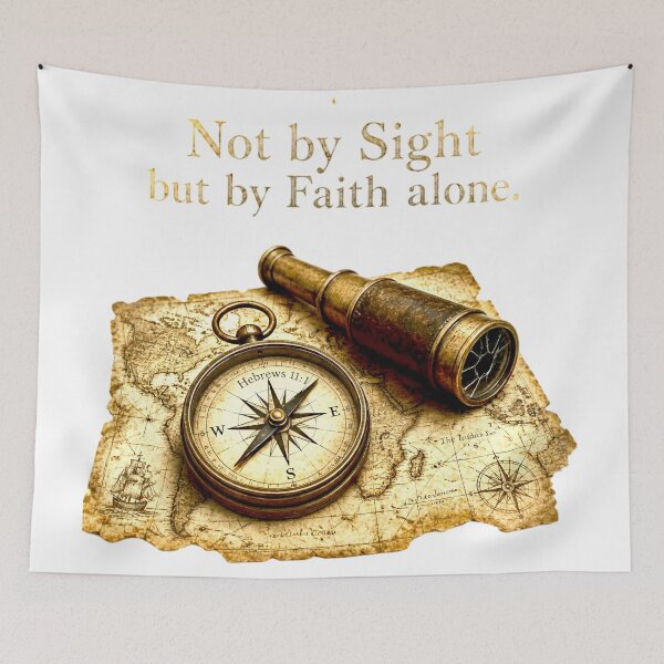 Item preview, Not by Sight but by Faith Alone – Hebrews 11:1 designed and sold by Xtremetiaan.