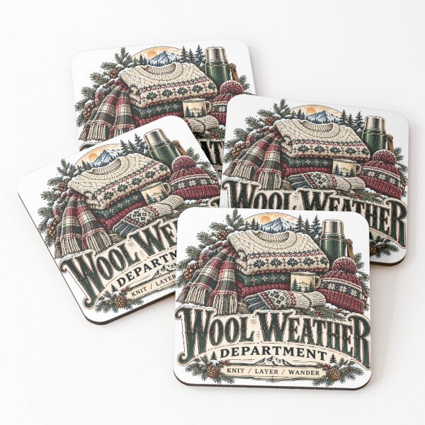 Item preview, Wool Weather Department Winter Fashion Cozy Heritage Graphic designed and sold by pradeepvisuals.