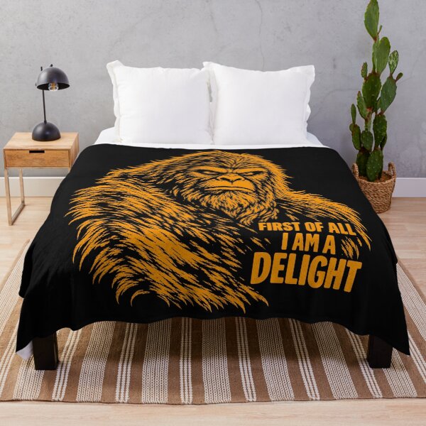 Item preview, First Of All I Am A Delight Grumpy Bigfoot designed and sold by Designart68.