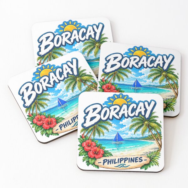 Item preview, Boracay Philippines Travel Art designed and sold by clintang.