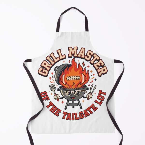 Item preview, Grill Master of the Tailgate Lot - Football BBQ Season Graphic designed and sold by ViralVectra.