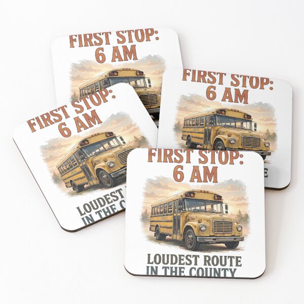 Item preview, First Stop: 6 AM. Loudest Route In The County. designed and sold by Be Your Voice.