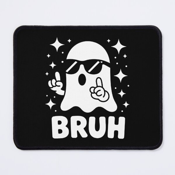 Item preview, Cool Bruh Ghost with Sunglasses Funny Halloween designed and sold by GiaoCalonas.