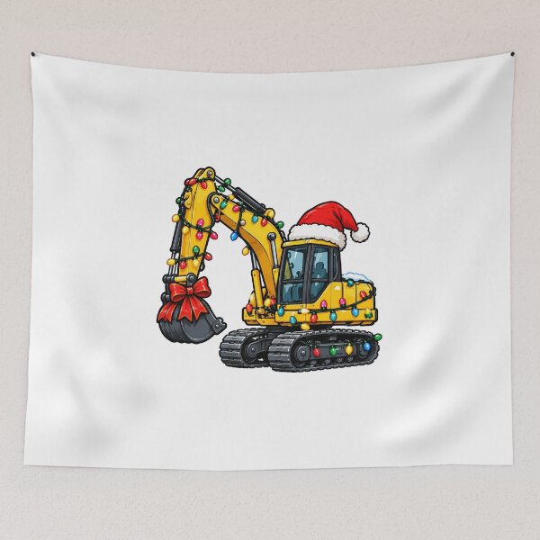 Item preview, Christmas Construction Excavator  designed and sold by clintang.
