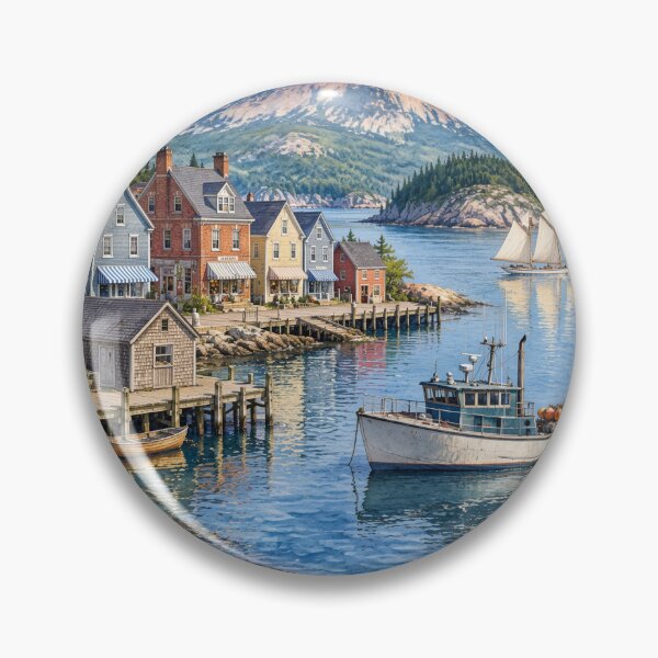 Item preview, Bar Harbor, Maine designed and sold by PamLeeDesign.