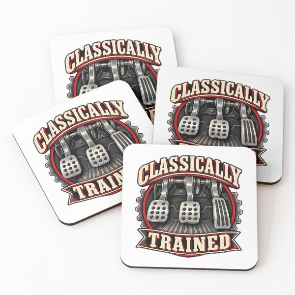 Item preview, Classically Trained Manual Transmission Car Pedals Driving Enthusiasts designed and sold by Photo-Sphere101.
