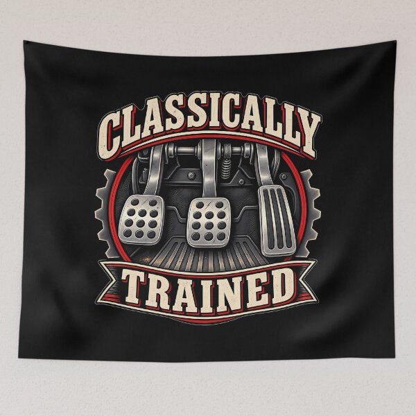 Item preview, Classically Trained Manual Transmission Car Pedals Driving Enthusiasts designed and sold by Photo-Sphere101.