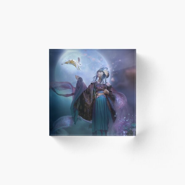 Moon Goddess Chang'e Acrylic Block