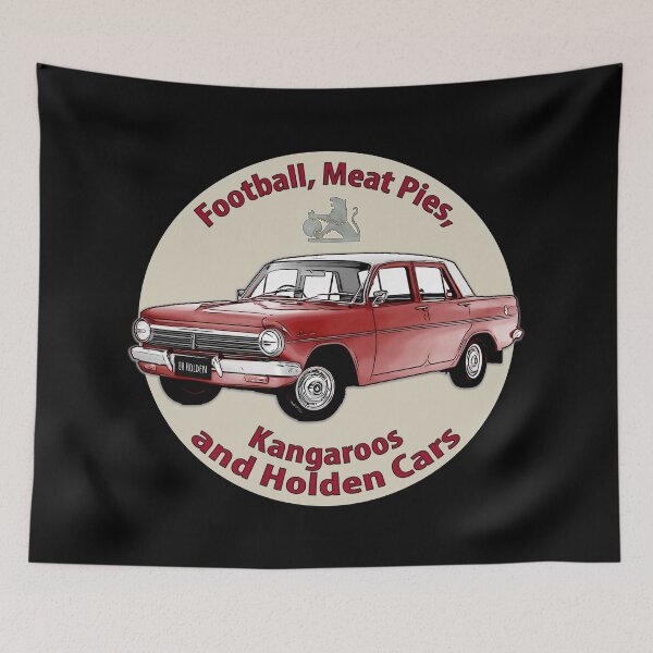 Item preview, EH Holden Sedan | Football, Meat Pies, Kangaroos and Holden Cars | Aussie Classic designed and sold by Michael van der Hoorn.