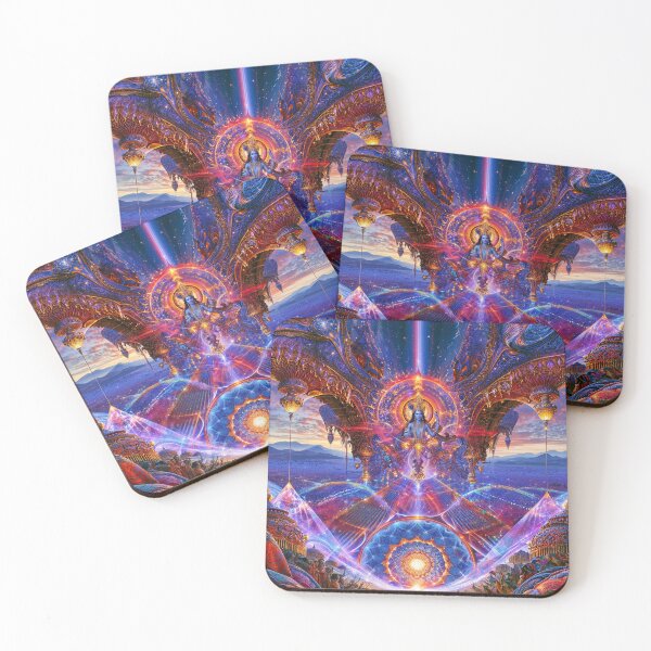 Item preview, Cosmic Goddess of Light – Psychedelic Sacred Geometry  designed and sold by Anastasiia Yurevych.