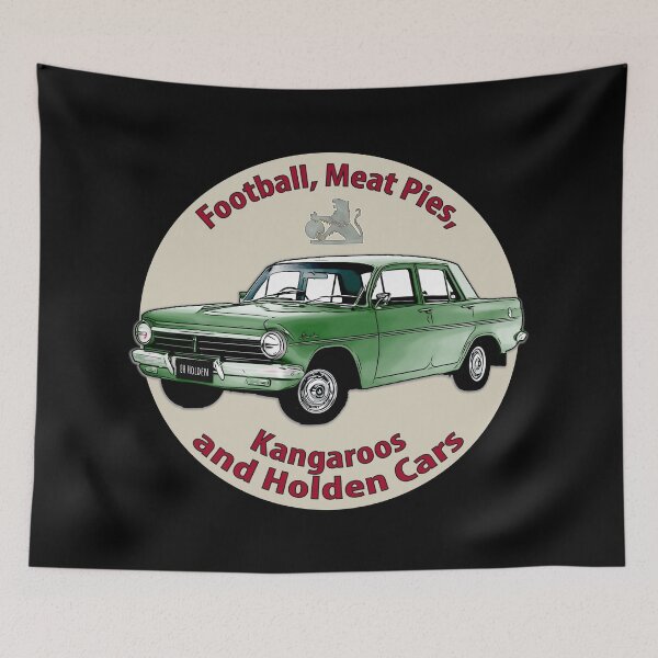 Item preview, EH Holden Sedan | Football, Meat Pies, Kangaroos and Holden Cars | Aussie Classic designed and sold by Michael van der Hoorn.